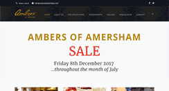 Desktop Screenshot of ambersofamersham.com